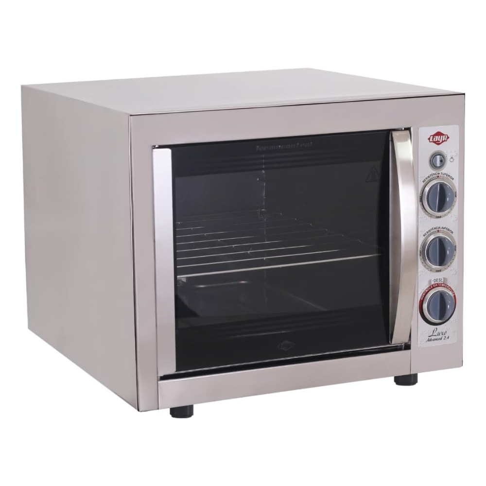 FORNO ELÉTRICO LUXO ADVANCED 2.4 46 LITROS INOX LAYR