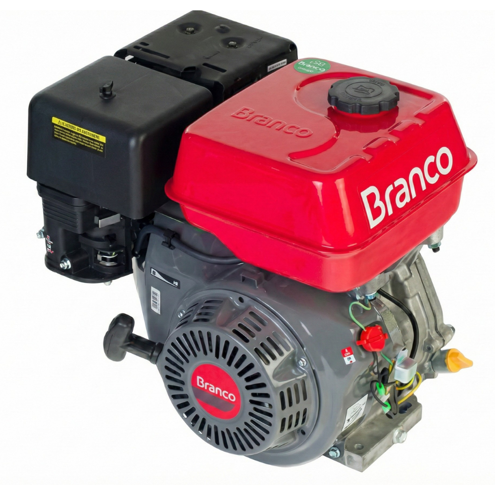 Motor Estacionário a Gasolina com Filtro Ciclônico B4T-8.5 8.5HP/8.5CV 270cc Branco