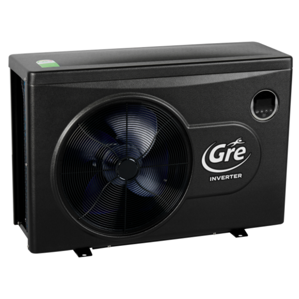 Bomba Trocador de Calor GRE10 Inverter 32.415 BTUS Piscina até 55.000 Litros