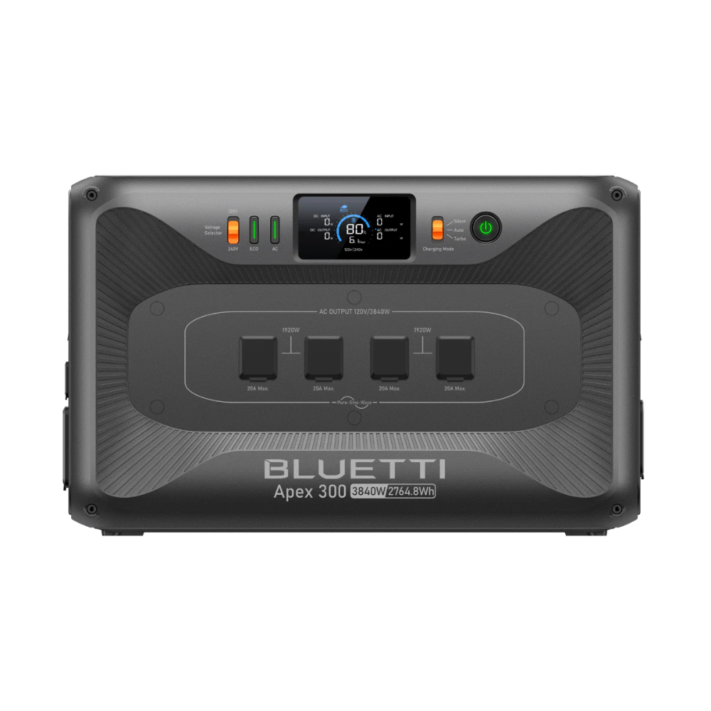 Estação De Energia Gerador Solar Bluetti Apex 300 2764Wh 3840W