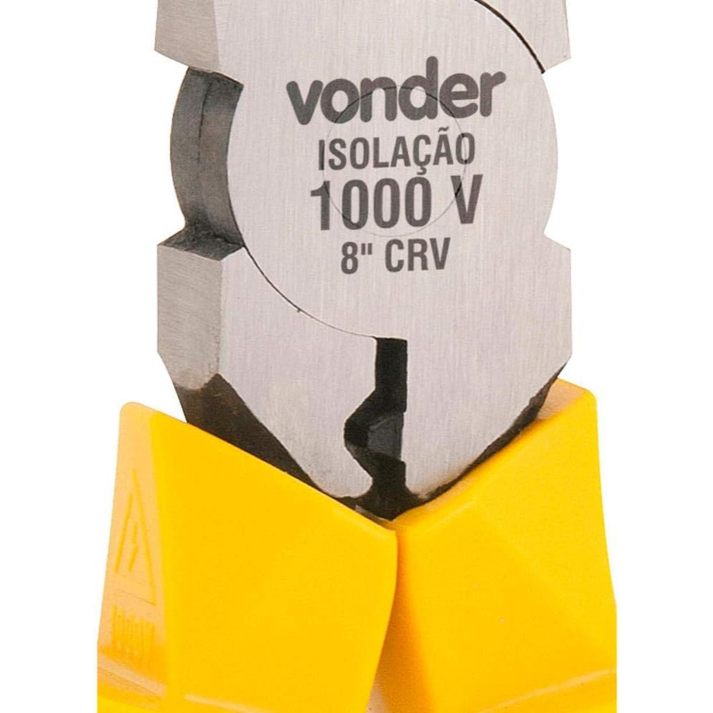 ALICATE UNIVERSAL 8" CROMO VANÁDIO COM ISOLAÇÃO ATÉ 1.000V VONDER