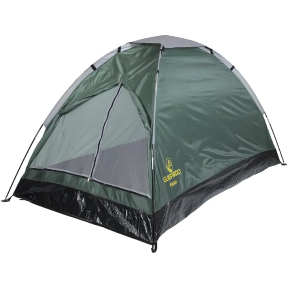 Barraca de Camping Koala 3 Pessoas Verde Guepardo - Leve, Compacta e Rápida de Montar