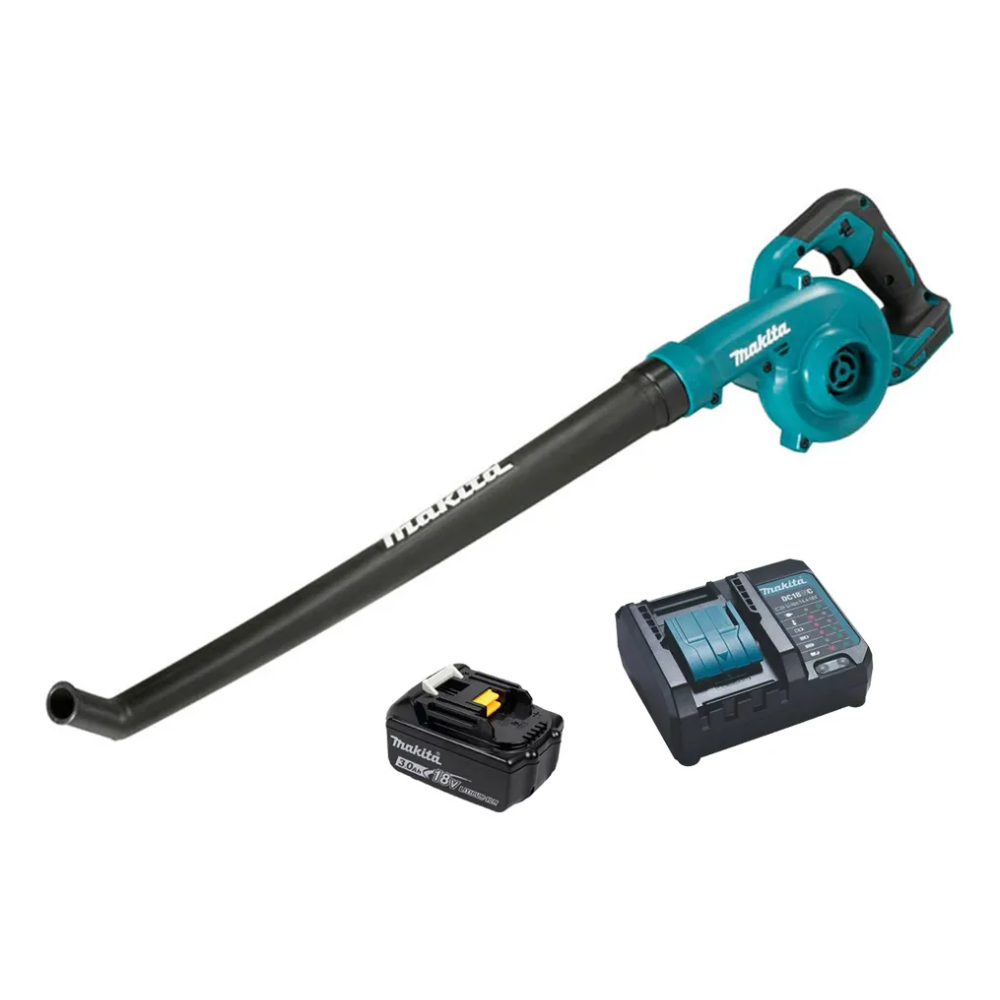 Soprador de Folhas a Bateria 18V DUB186 3.2 m³/min Com Bateria e Carregador Makita