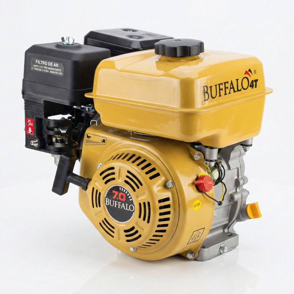 Motor Estacionário a Gasolina Partida Manual BFG 7.0HP/7.0CV 208cc Buffalo