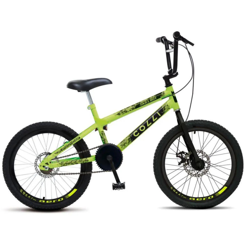 Bicicleta Infantil Colli Skill Boy Aro 20 com Freio a Disco Tamanho do Quadro 14