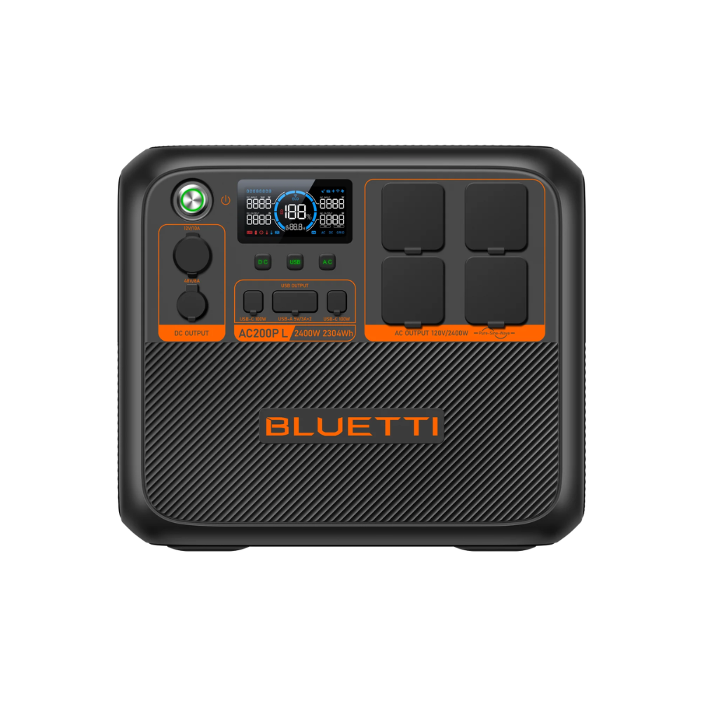 Estação de Energia Gerador Solar Bluetti AC200PL 2400W 2304Wh