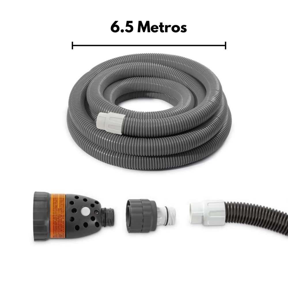 Robô Aspirador de Piscina Limpador Automático ZX100 Intex Mangueira Flexível 6m