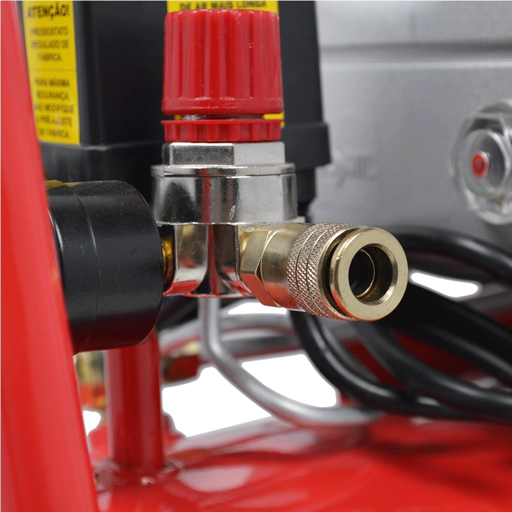 Compressor de Ar 2,5hp Mam-10 / 50 Litros 120lbs Bivolt Monofásico - Motomil