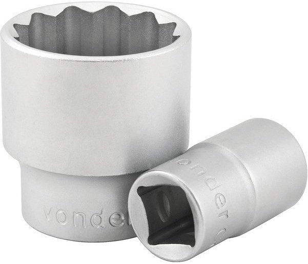 Soquete Estriado com Encaixe de 1/2", 14 Mm, - Vonder