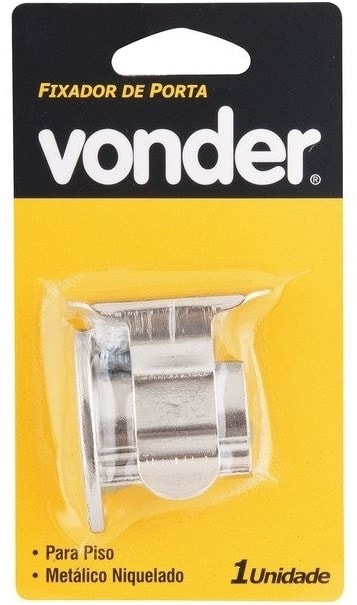 Fixador de Porta de Pressão para Rodapé - Vonder