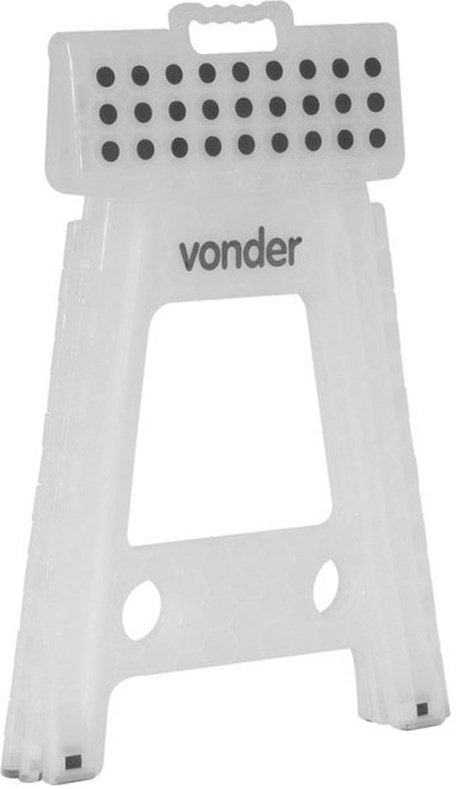 Banqueta plástica dobrável altura 450 mm - Vonder