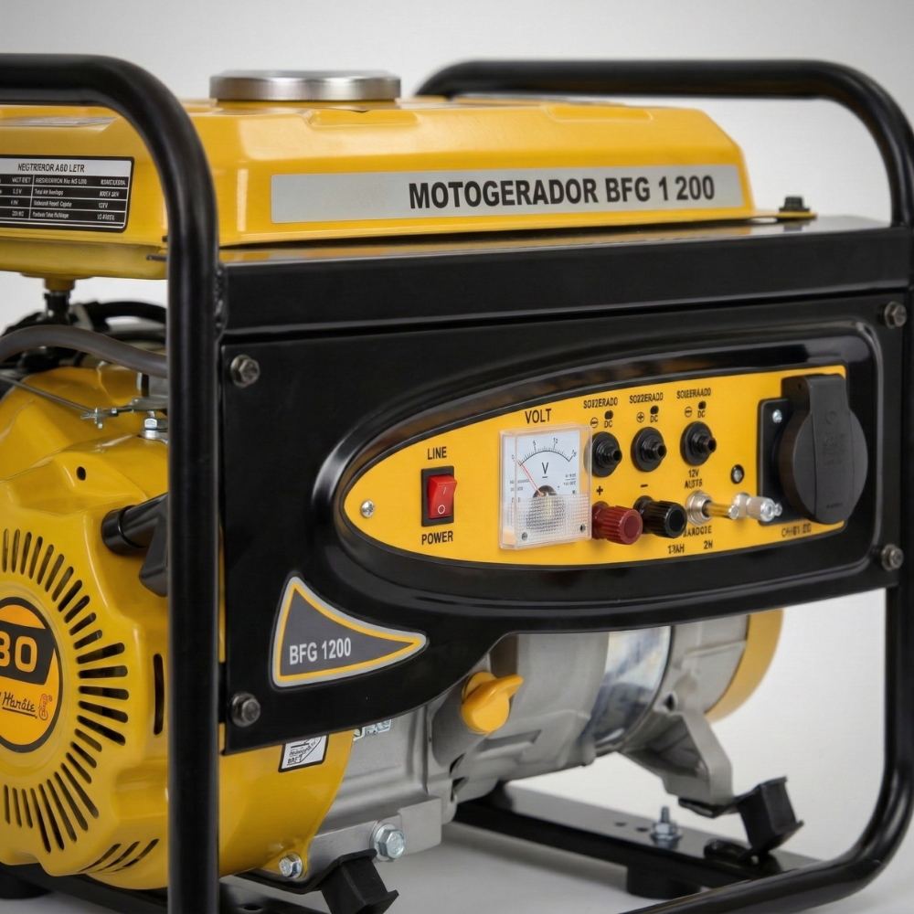 Gerador à Gasolina Partida Manual 1,1 kVA 110/220V BFG1200 Monofásico Buffalo