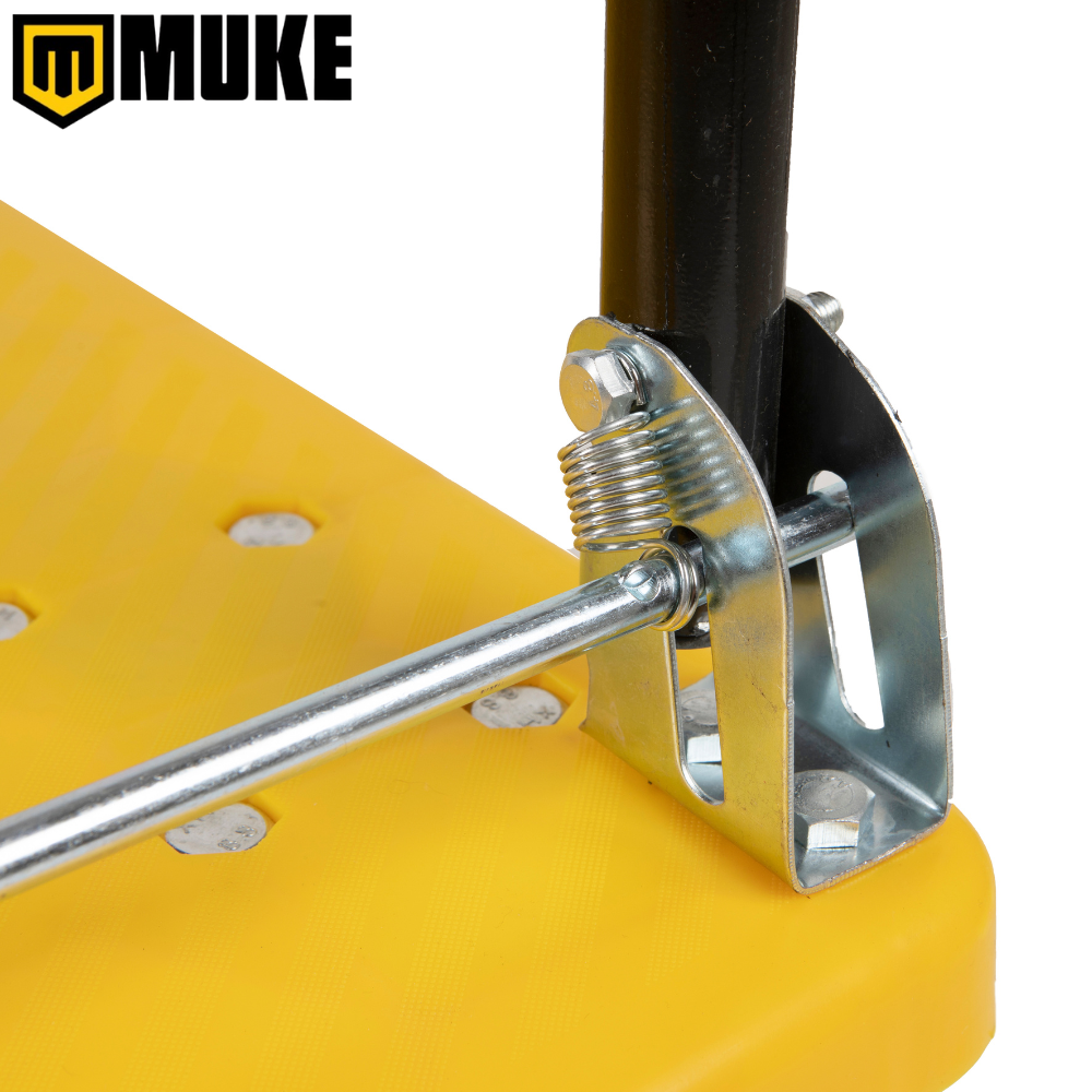 Carrinho Plataforma Dobrável Reforçado para Carga 150kg 4 Rodas Muke Tools