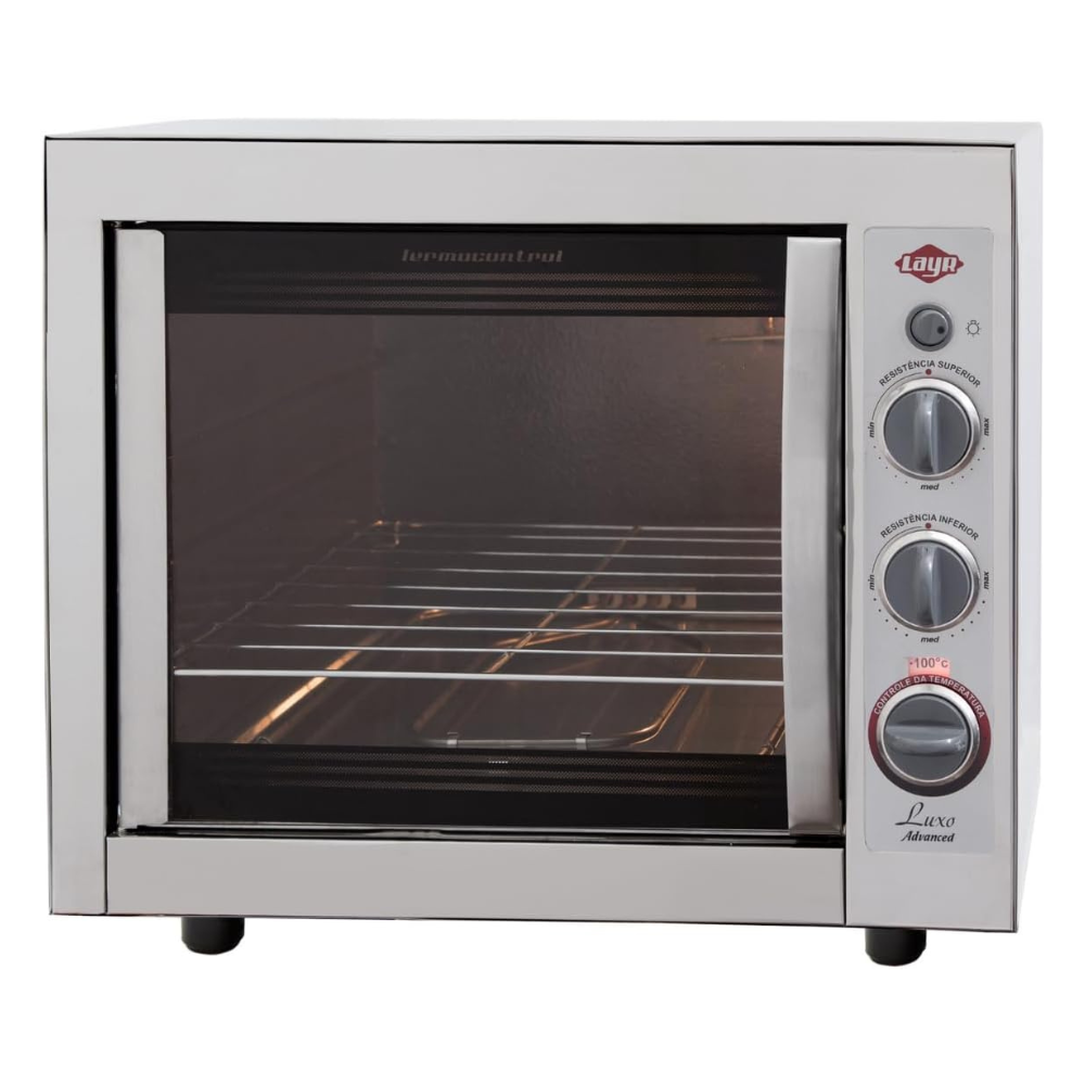 FORNO ELÉTRICO LUXO ADVANCED 2.4 46 LITROS INOX LAYR