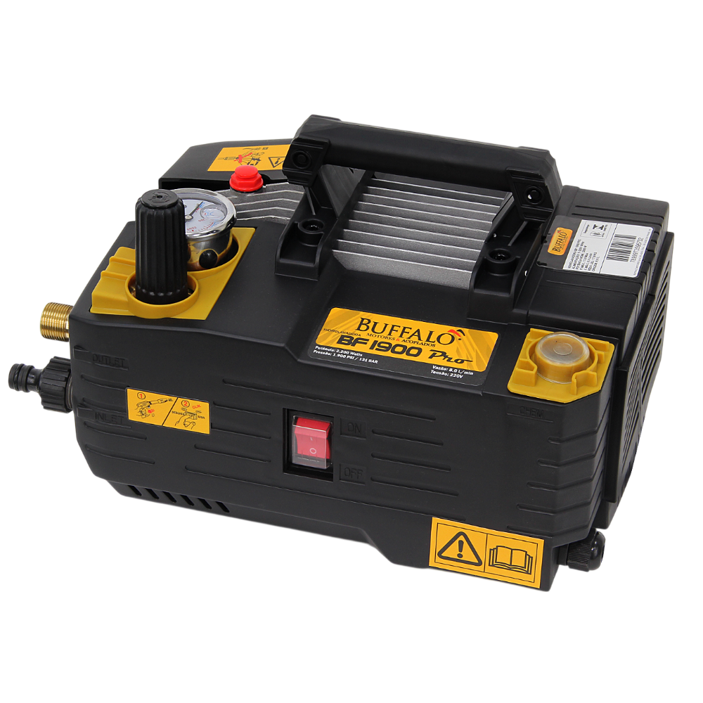Lavadora de Alta Pressão Profissional Buffalo BF 1900 PRO 1900PSI 2100W 220V