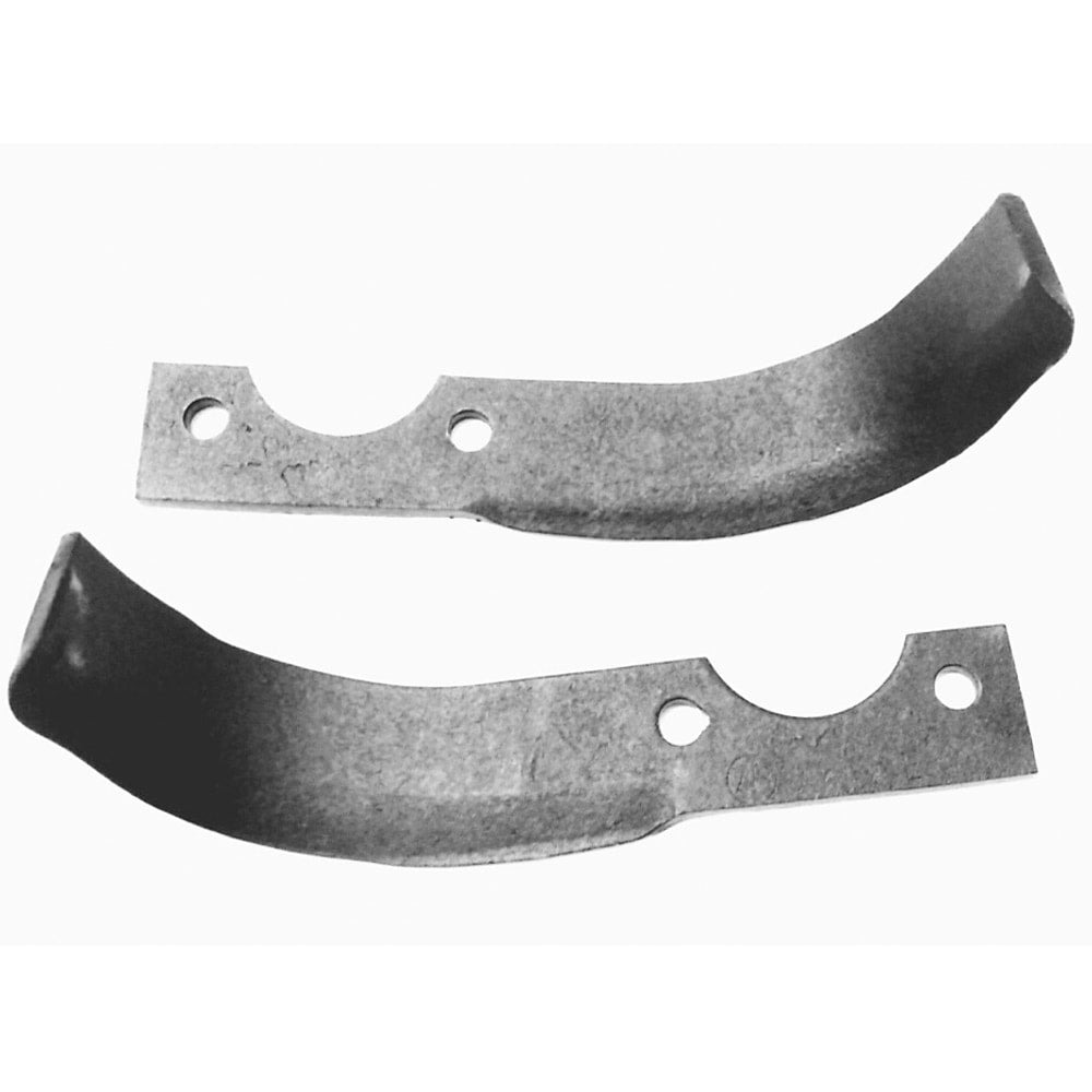 KIT COM 24 LÂMINAS ENXADA ROTATIVA TRATORITO B4T 6,5CV / BD 5CV LADO ESQUERDO E DIREITO BRANCO