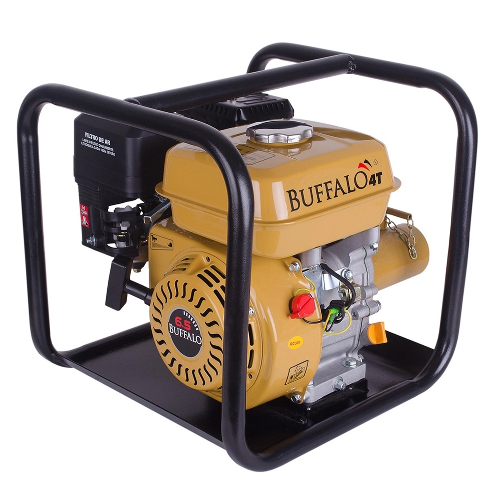 Motovibrador de Concreto a Gasolina Buffalo 6.5CV com Mangote de 5 Metros 32mm V32