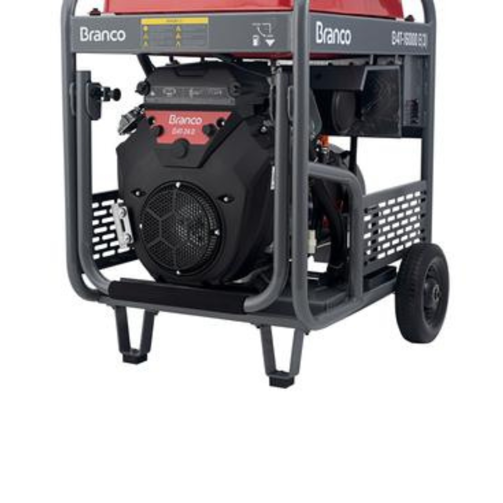 Gerador Gasolina 17,5KVA 4T Branco B4T16000E3 Partida Elétrica 220/380V