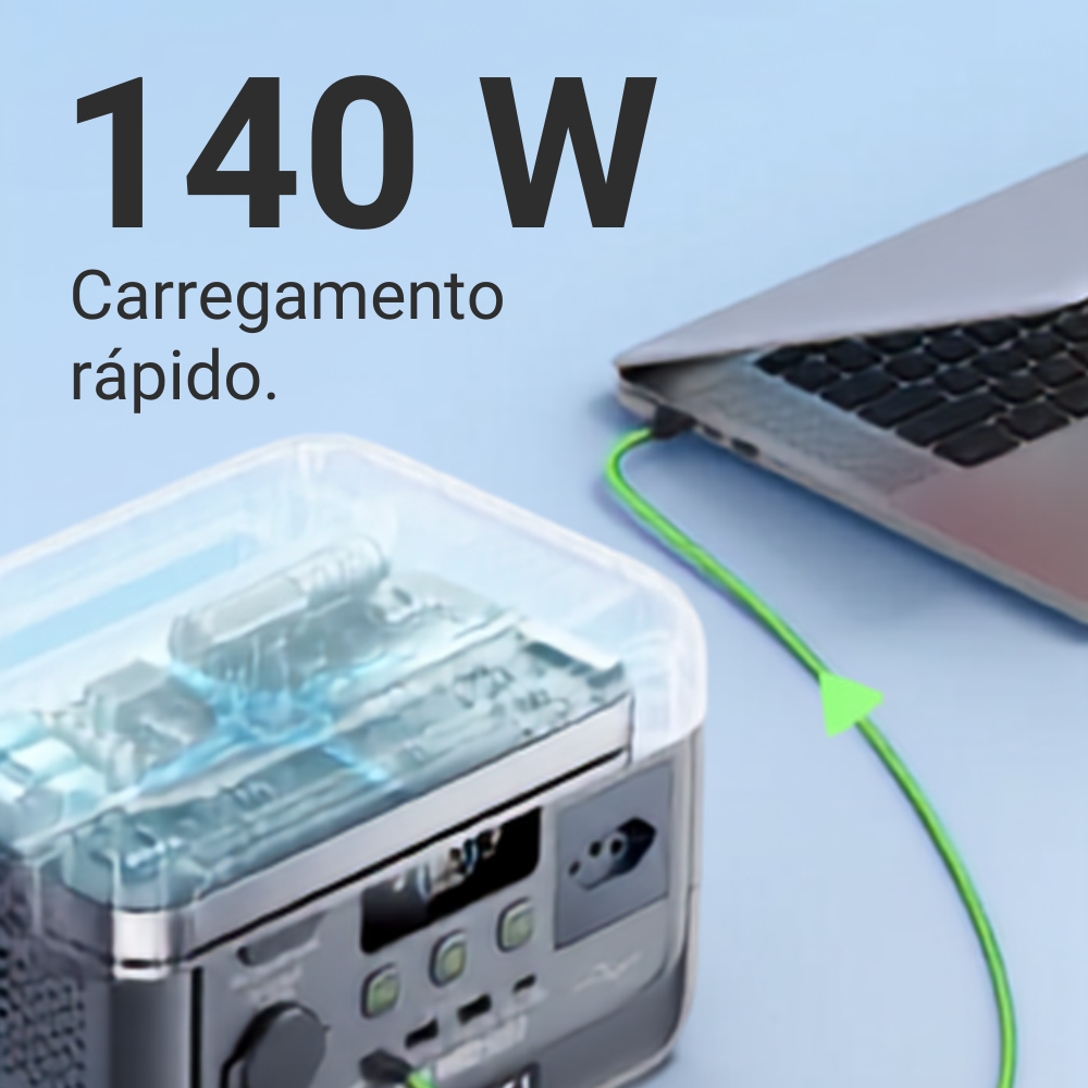 ESTAÇÃO DE ENERGIA PORTÁTIL BLUETTI ELITE 30 V2 600W 288WH