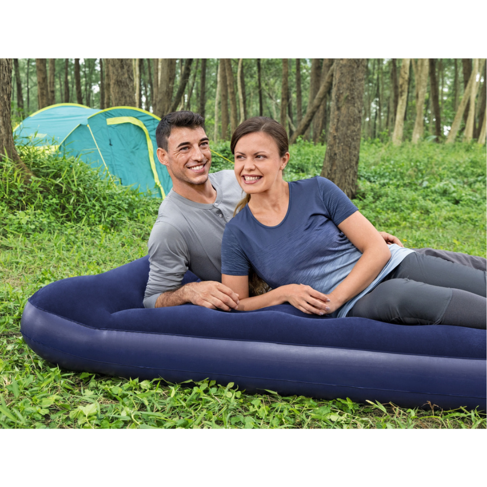 Kit 2 Colchões Infláveis Casal Full 191x137x28cm com Bomba Interna Bestway