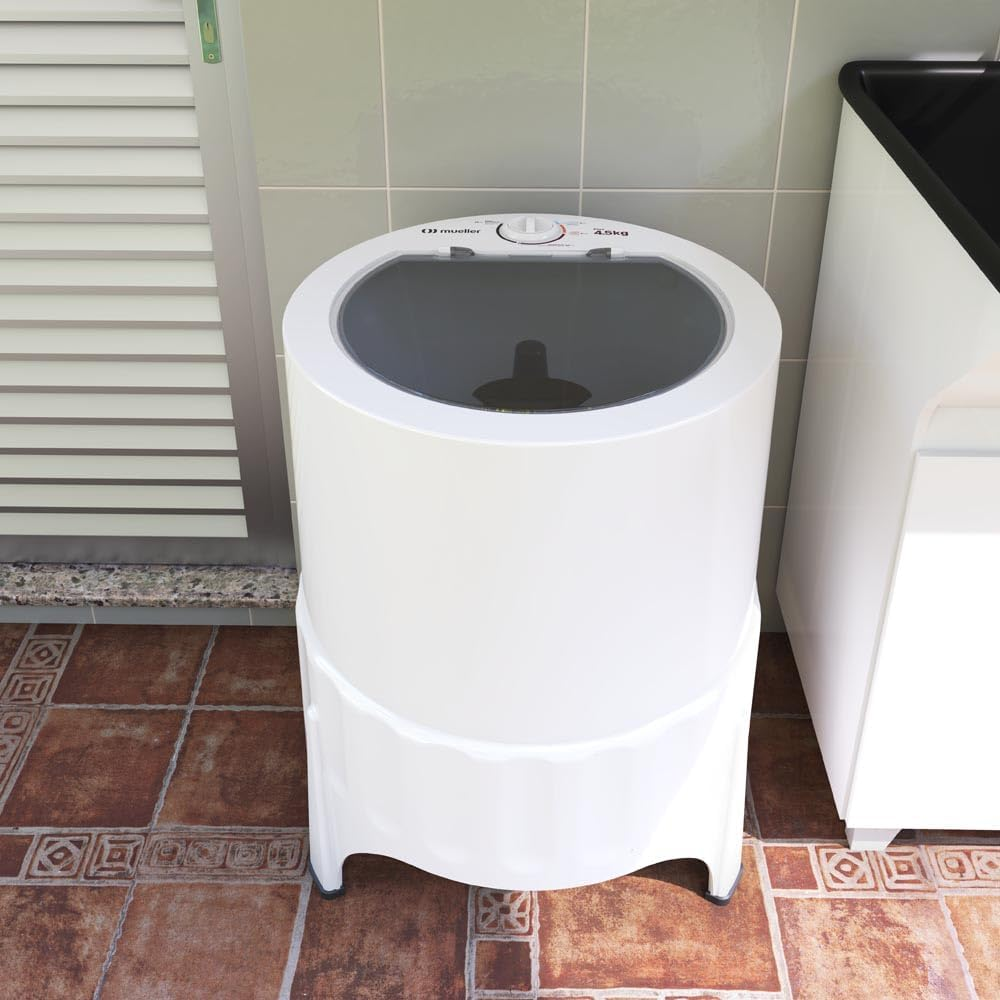 TANQUINHO LAVADORA SEMIAUTOMÁTICA MUELLER PLUS 4,5KG BRANCA