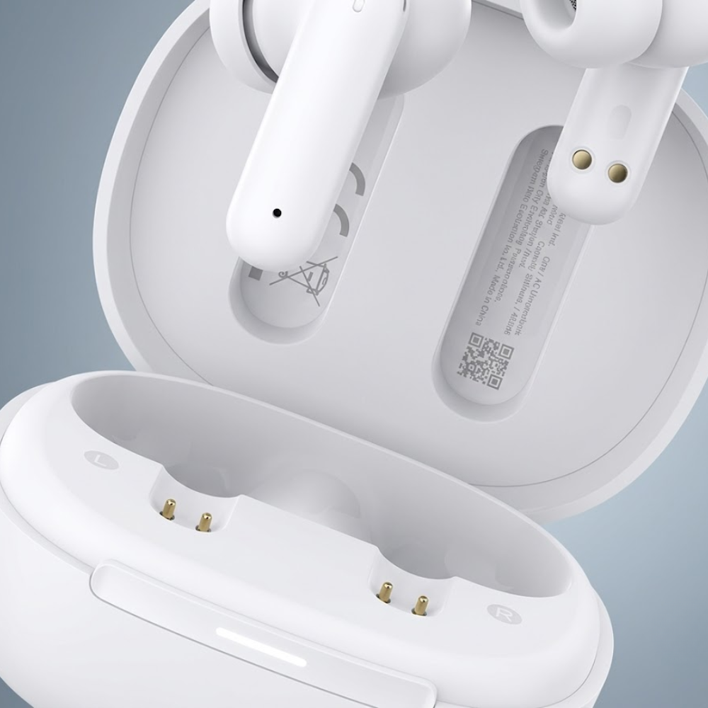 Fone de Ouvido Bluetooth QCY MeloBuds N30 ANC 45dB BH24HT16A 28h