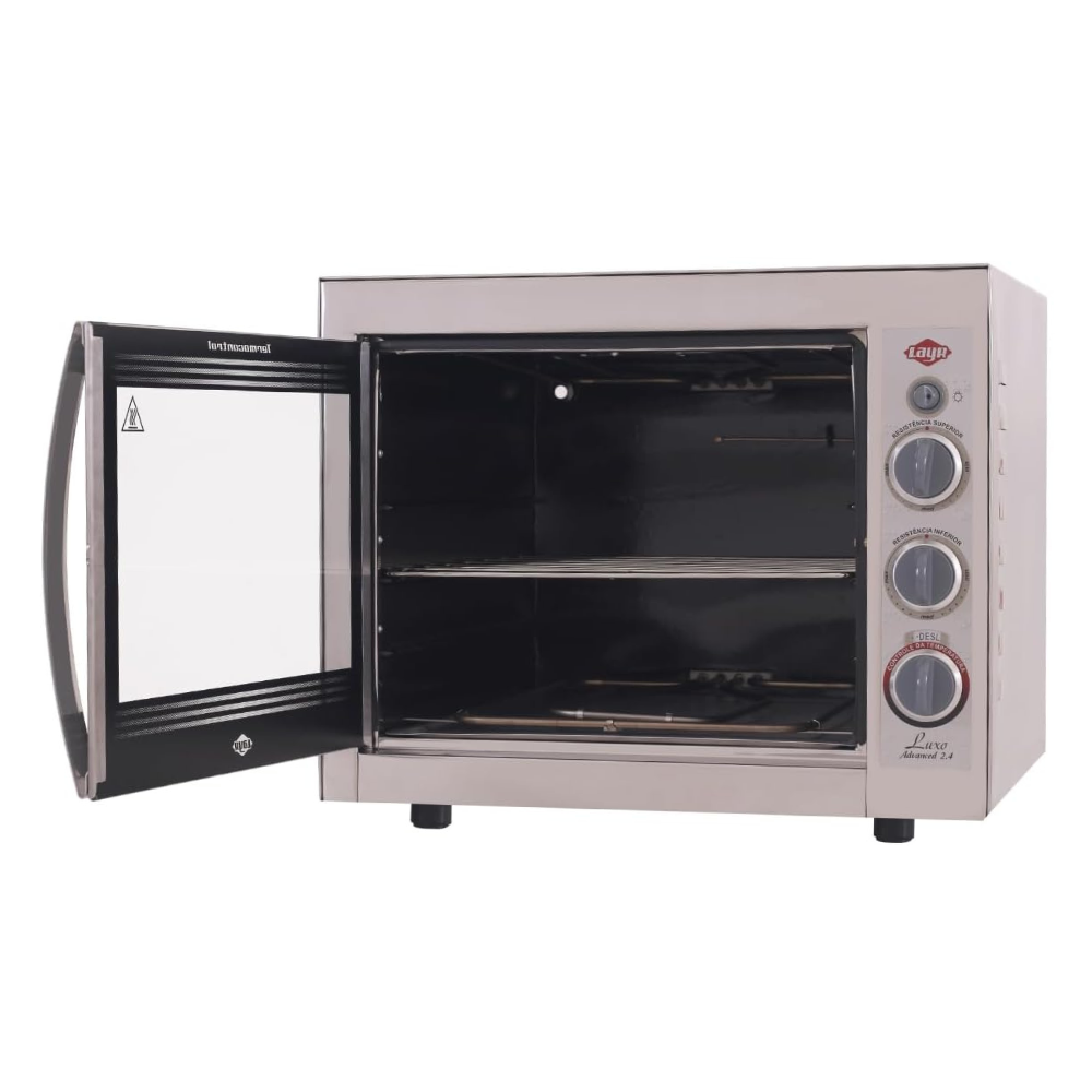 FORNO ELÉTRICO LUXO ADVANCED 2.4 46 LITROS INOX LAYR