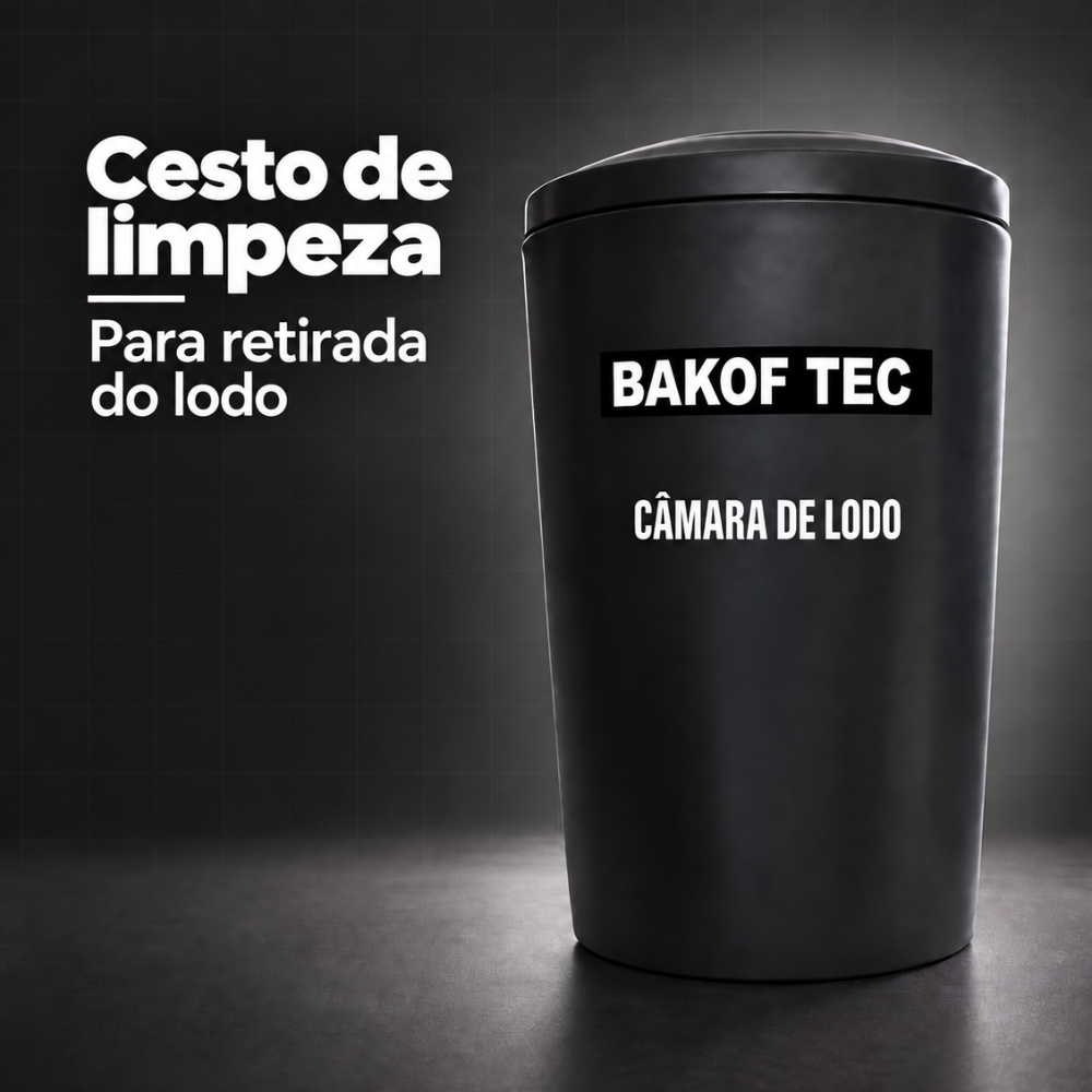 LEITO DE SECAGEM BIODIGESTOR FOSSA SEPTICA POLIETILENO BAKOF