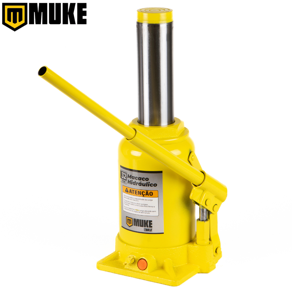 Macaco Hidráulico Tipo Garrafa 32 Toneladas Muke Tools