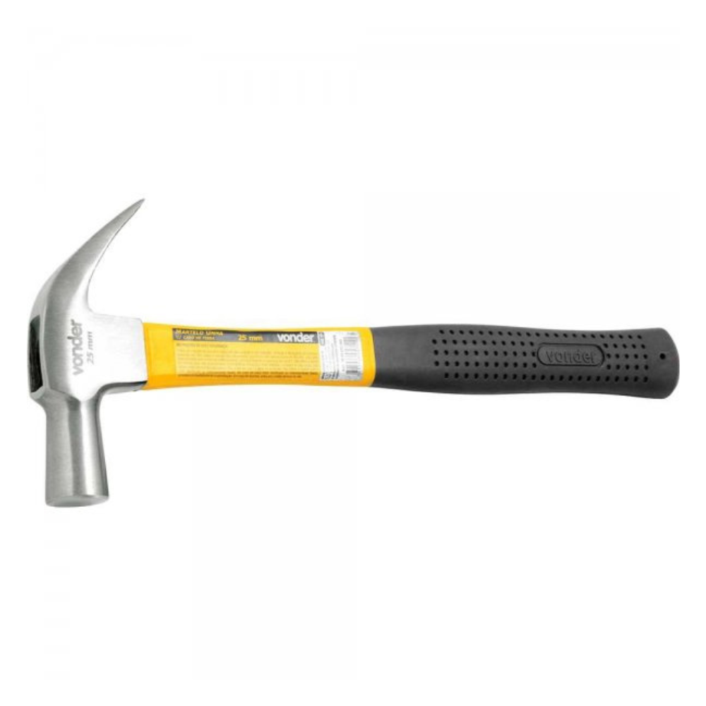 Martelo Unha 27mm Vonder com Cabo de Fibra Emborrachado