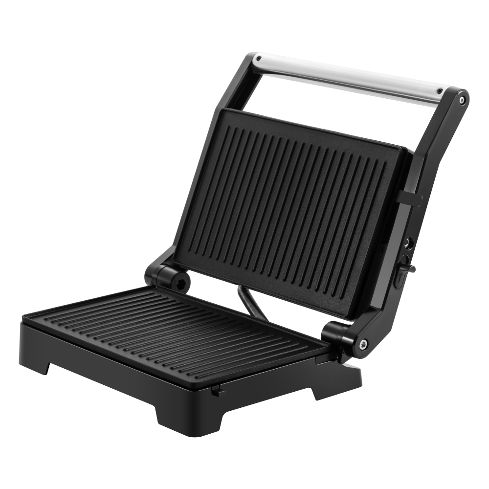 Sanduicheira Grill Essencial Inox 1000W 127V Abertura 180º Itatiaia