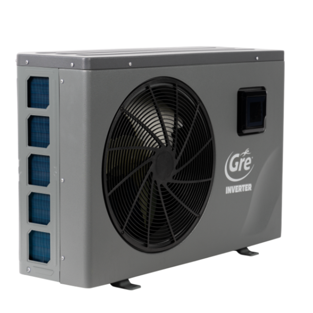 Bomba Trocador de Calor para Piscina GRE 7 Inverter 23.884 BTUS Aquecimento Piscinas Até 40.000 Litros