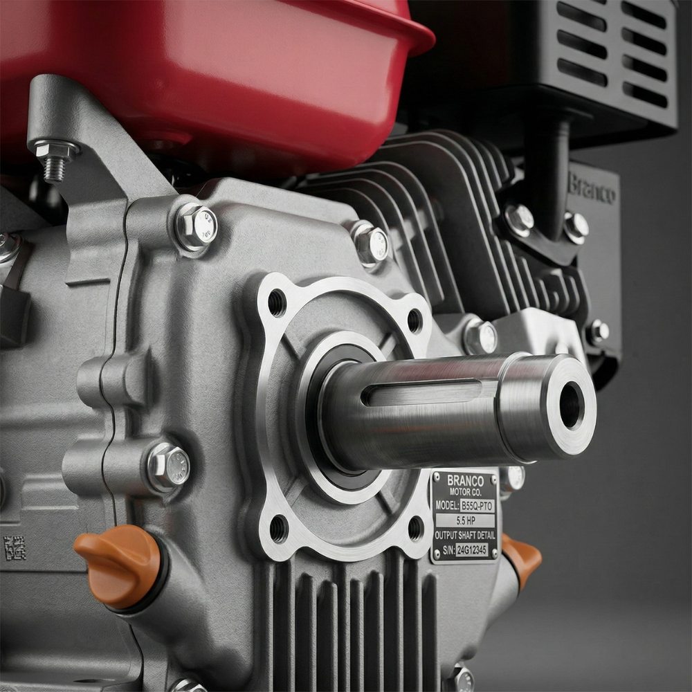 Motor à Gasolina Estacionário 4t 5,5cv B4t-5.5h - Branco Motores