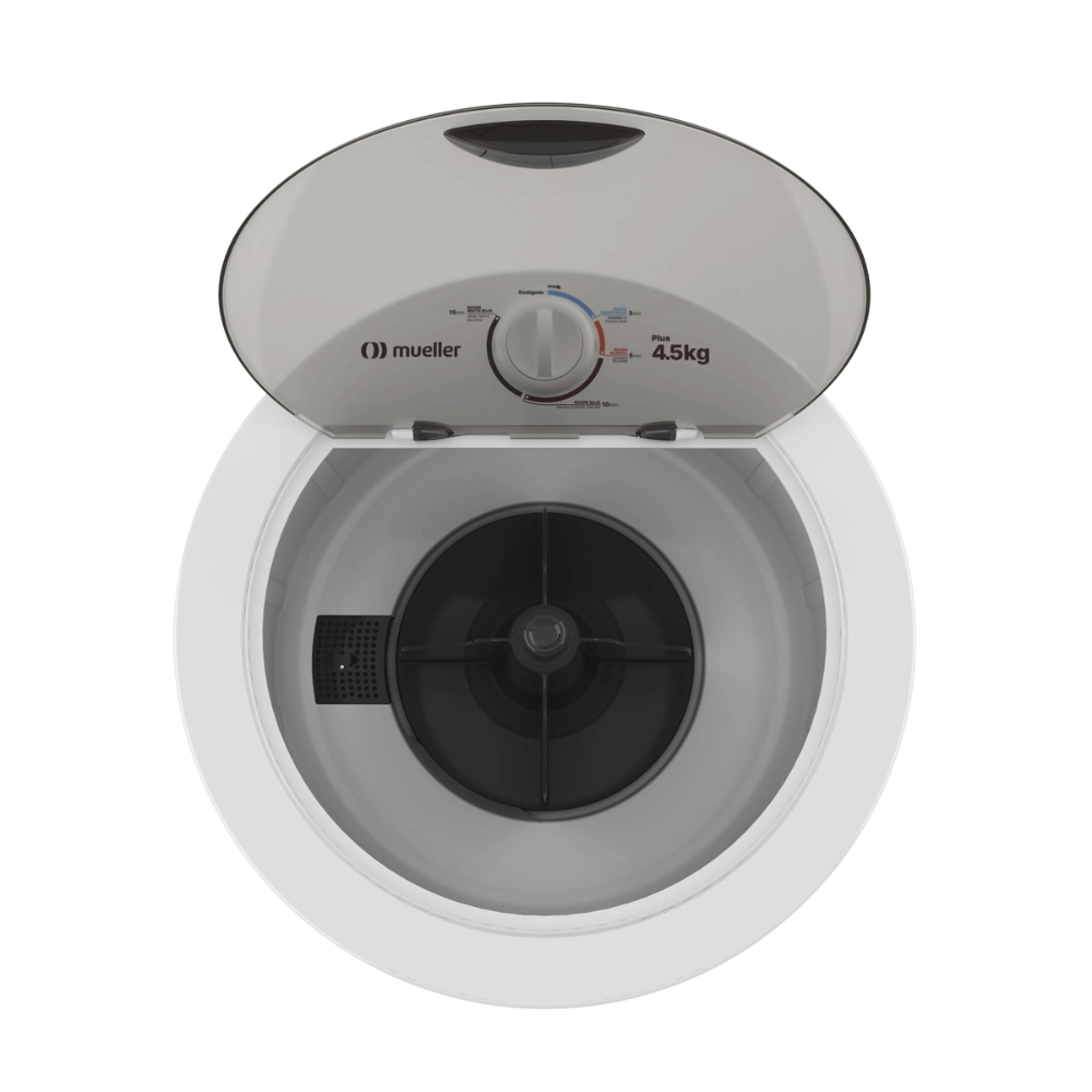 TANQUINHO LAVADORA SEMIAUTOMÁTICA MUELLER PLUS 4,5KG BRANCA