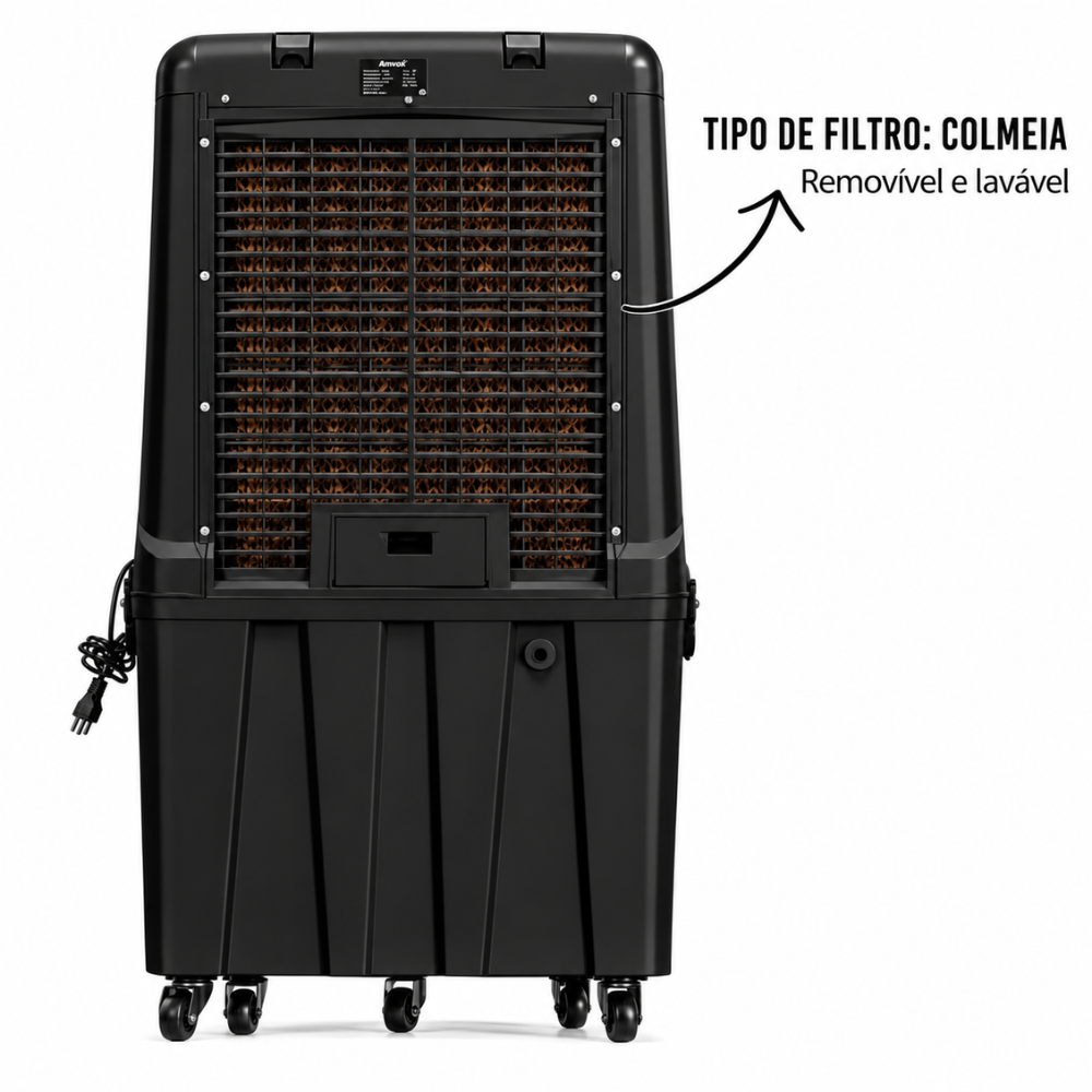 Climatizador de Ar Evaporativo Amvox ACL 9022 90L 230W 127V