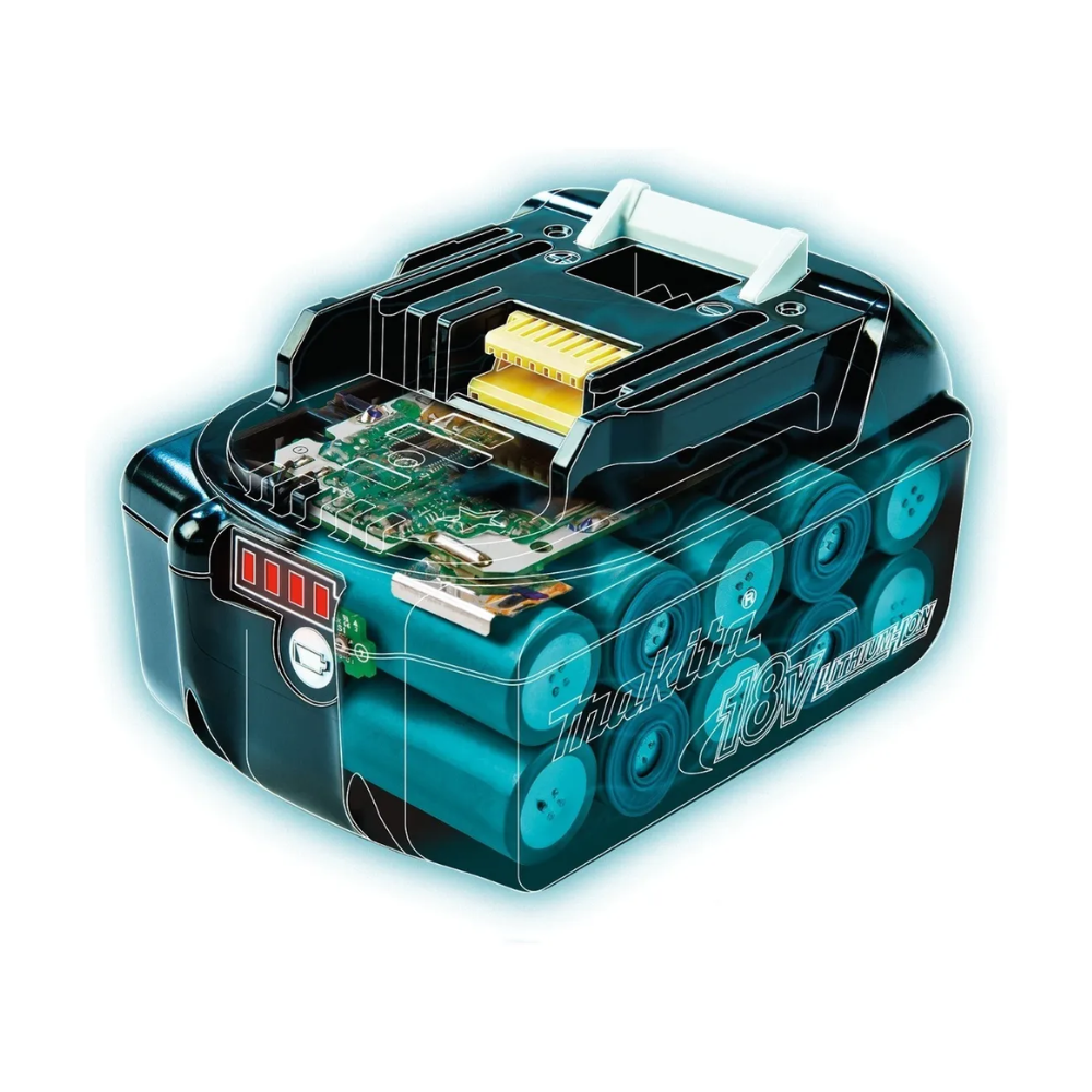 Bateria de Íons de Lítio 18V 3.0Ah com Indicador LXT BL1830B Makita