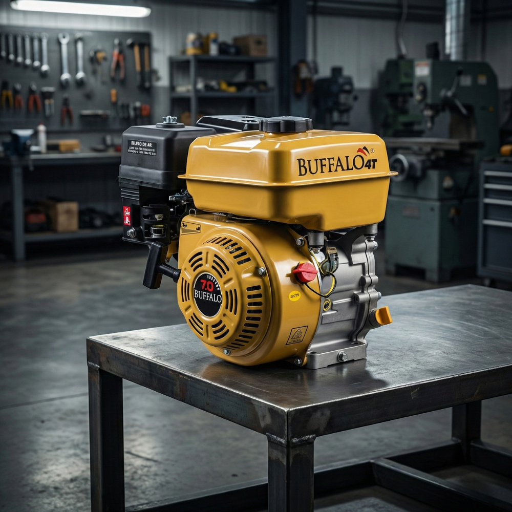 Motor Estacionário a Gasolina Partida Manual BFG 7.0HP/7.0CV 208cc Buffalo