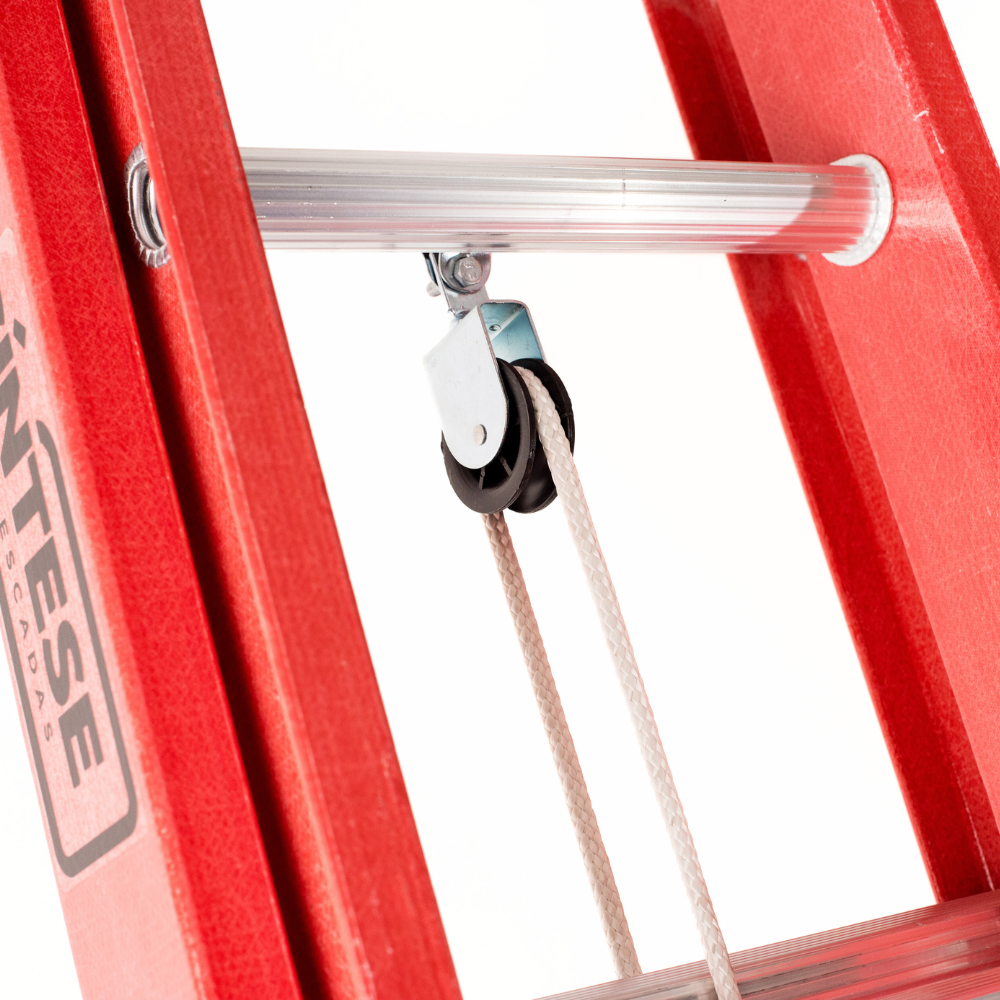 Escada de fibra de vidro extensível 3,60m x 6m 21 degraus SINTESE