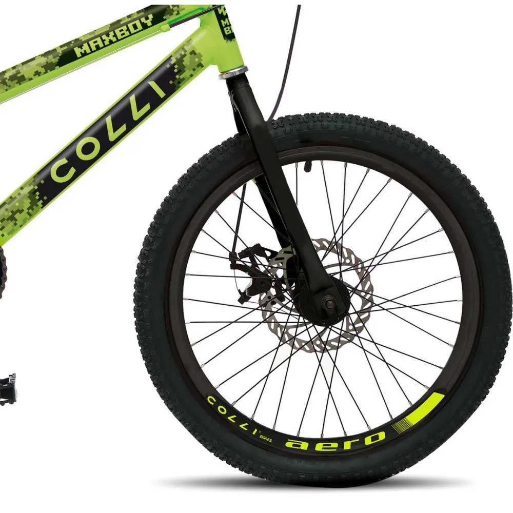 Bicicleta Infantil Colli Skill Boy Aro 20 com Freio a Disco Tamanho do Quadro 14