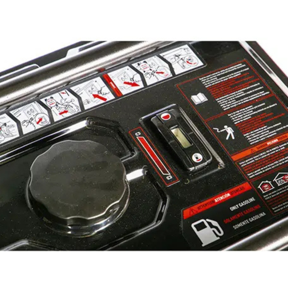 Gerador de Energia a Gasolina TG10000CXE3D-XP 4T 459CC 11.25kVA Trifásico 220V com Partida Elétrica e Manual TOYAMA