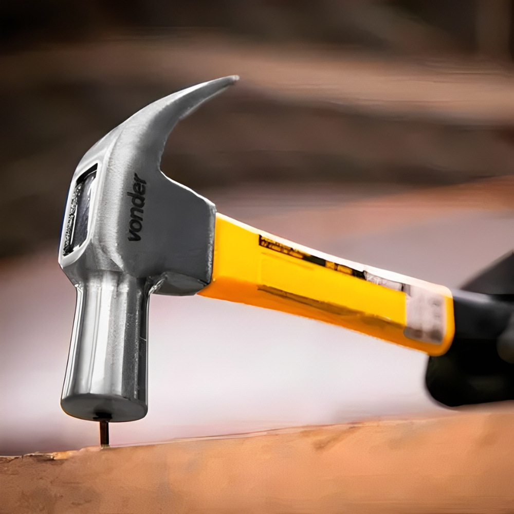 Martelo Unha 27mm Vonder com Cabo de Fibra Emborrachado