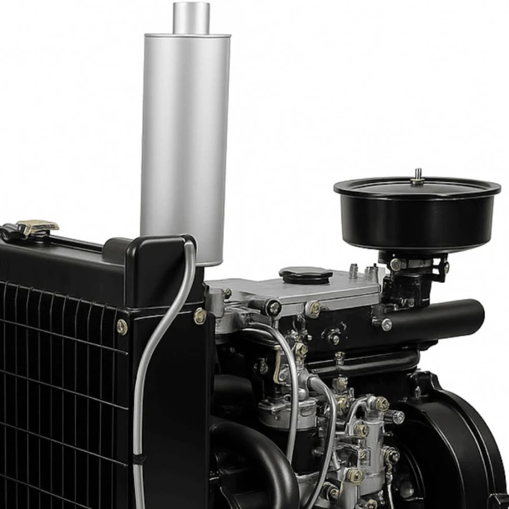 Motor Diesel Part.Elétrica Buffalo 49HP 4 Cilindros 3000RPM Refrigerado a Água Buffalo