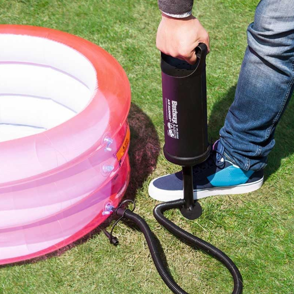 Piscina Playground Dinossauro 310L com Bomba de Ar Manual Intex