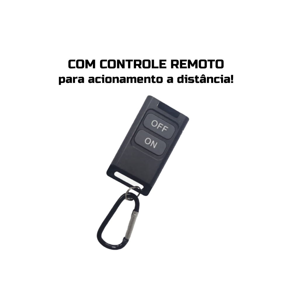 Gerador a Gasolina Automotivo Digital Partida Elétrica 1.8 kW Controle Remoto Toyama