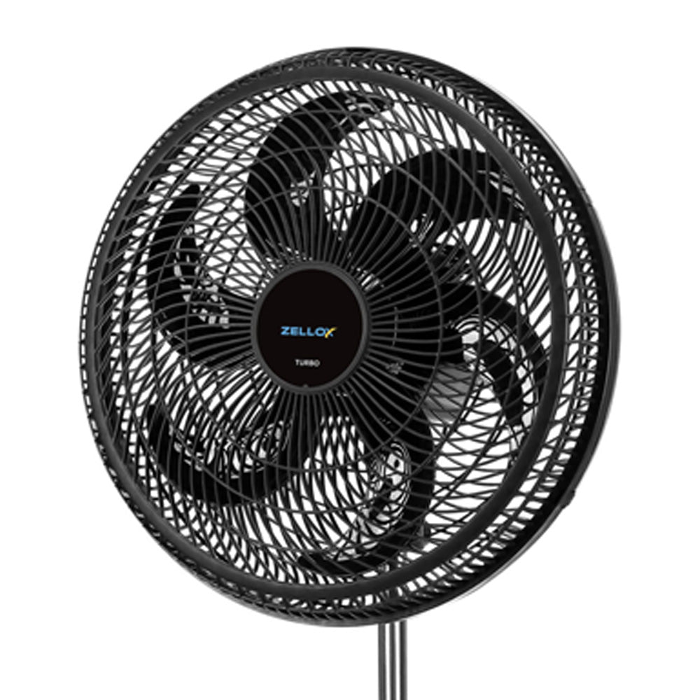Ventilador Coluna Turbo Silencioso 40cm Zellox ZLX-40C 110v com 3 Velocidades e 6 Pás
