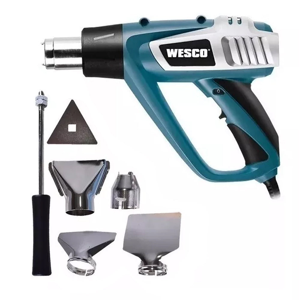 SOPRADOR TÉRMICO PROFISSIONAL WESCO WS6427 5 ACESSÓRIOS