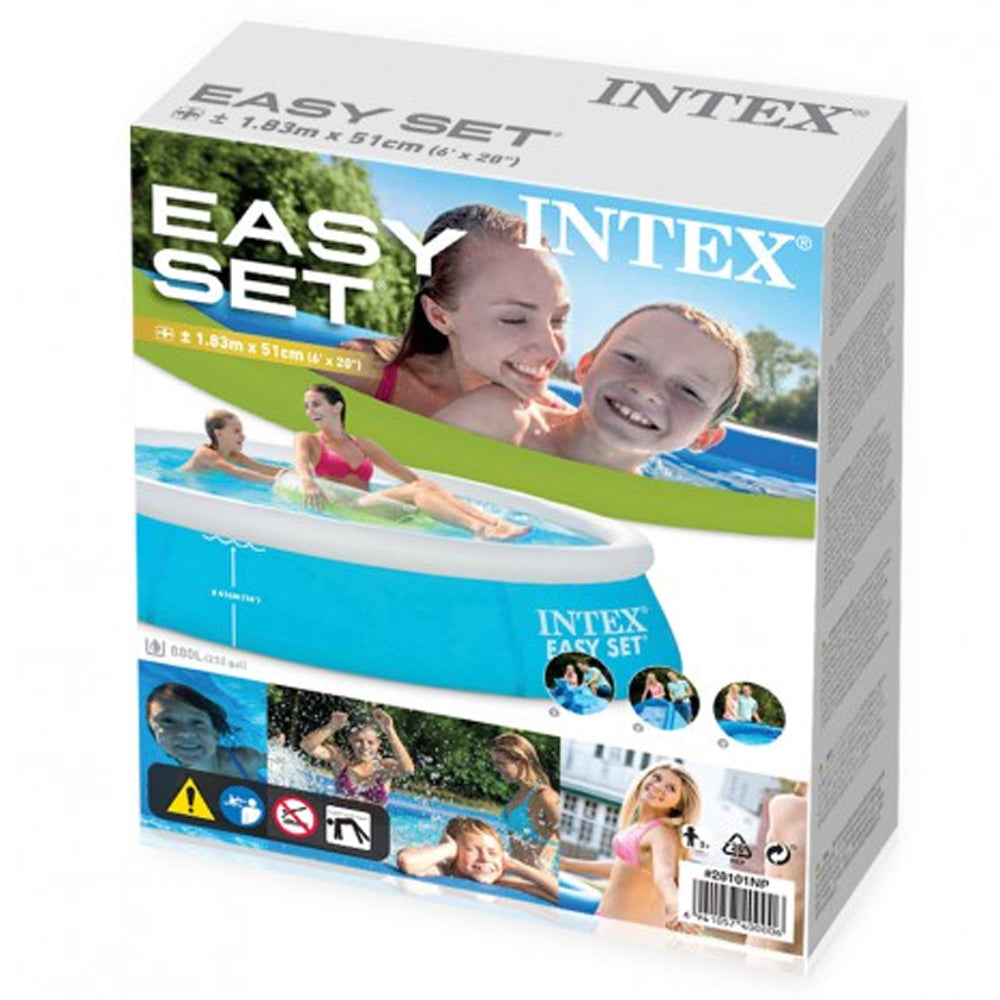 Piscina Inflável Easy Set 880 Litros 183cm X 51cm Intex