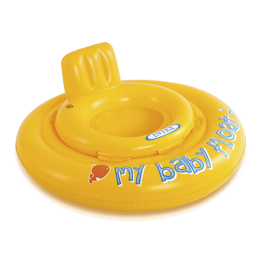 BOIA BABY BOTE CONFORTO COM ASSENTO INFANTIL INFLÁVEL INTEX 70CM ATÉ 11KG