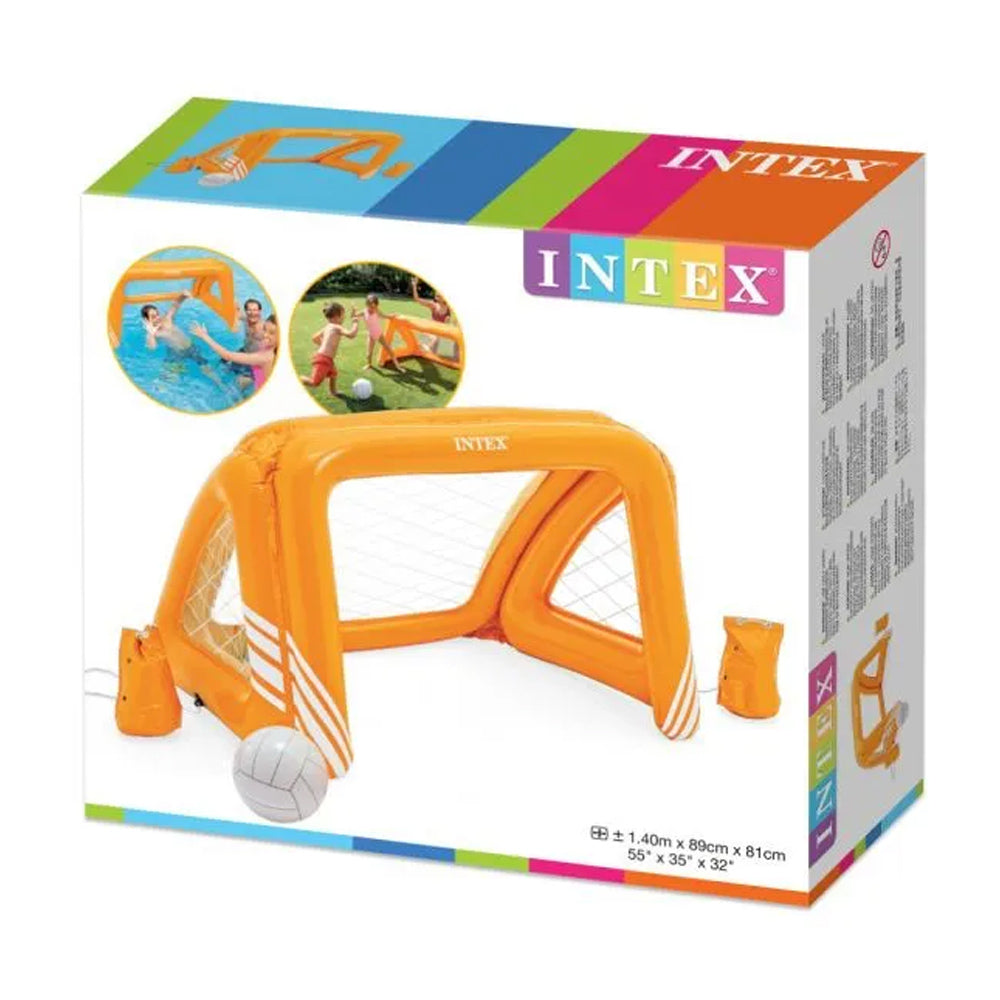 TRAVE INFLÁVEL PARA POLO AQUÁTICO FLUTUANTE AMARELA INTEX