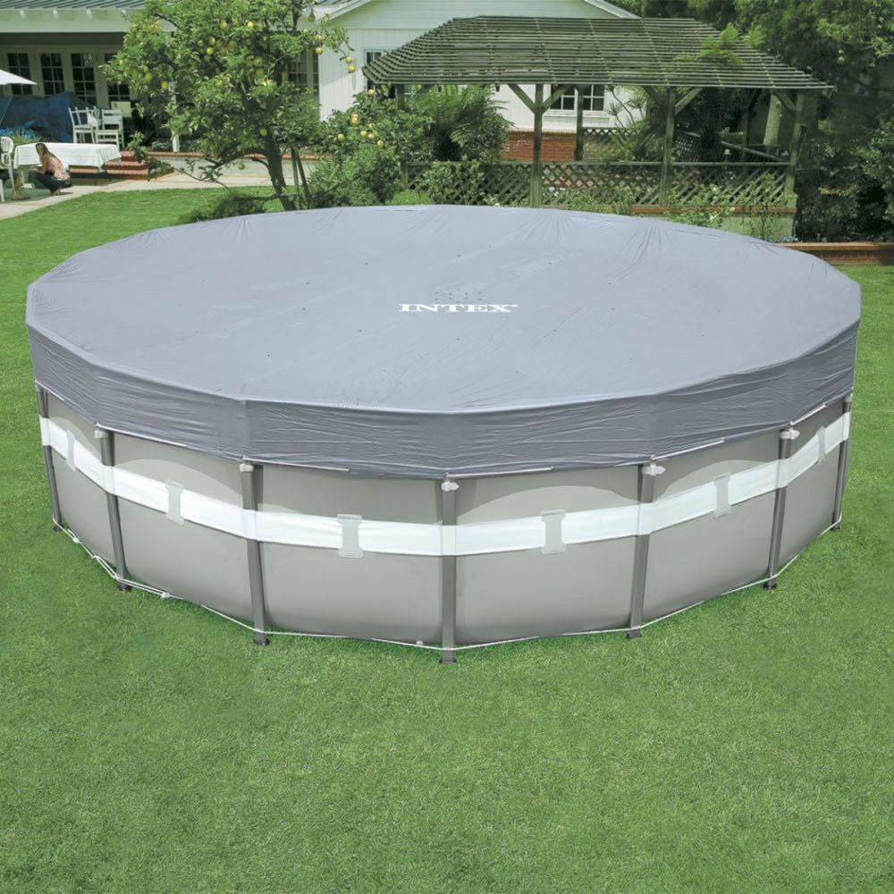 CAPA PARA PISCINA PROTEÇÃO DE LUXO INTEX ESTRUTURAL 549 CM 5,49M 18' 24310L